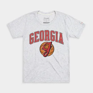 Georgia Bulldogs Retro Basketball Women's Tee