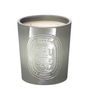 Giant Scented Candle Feu De Bois