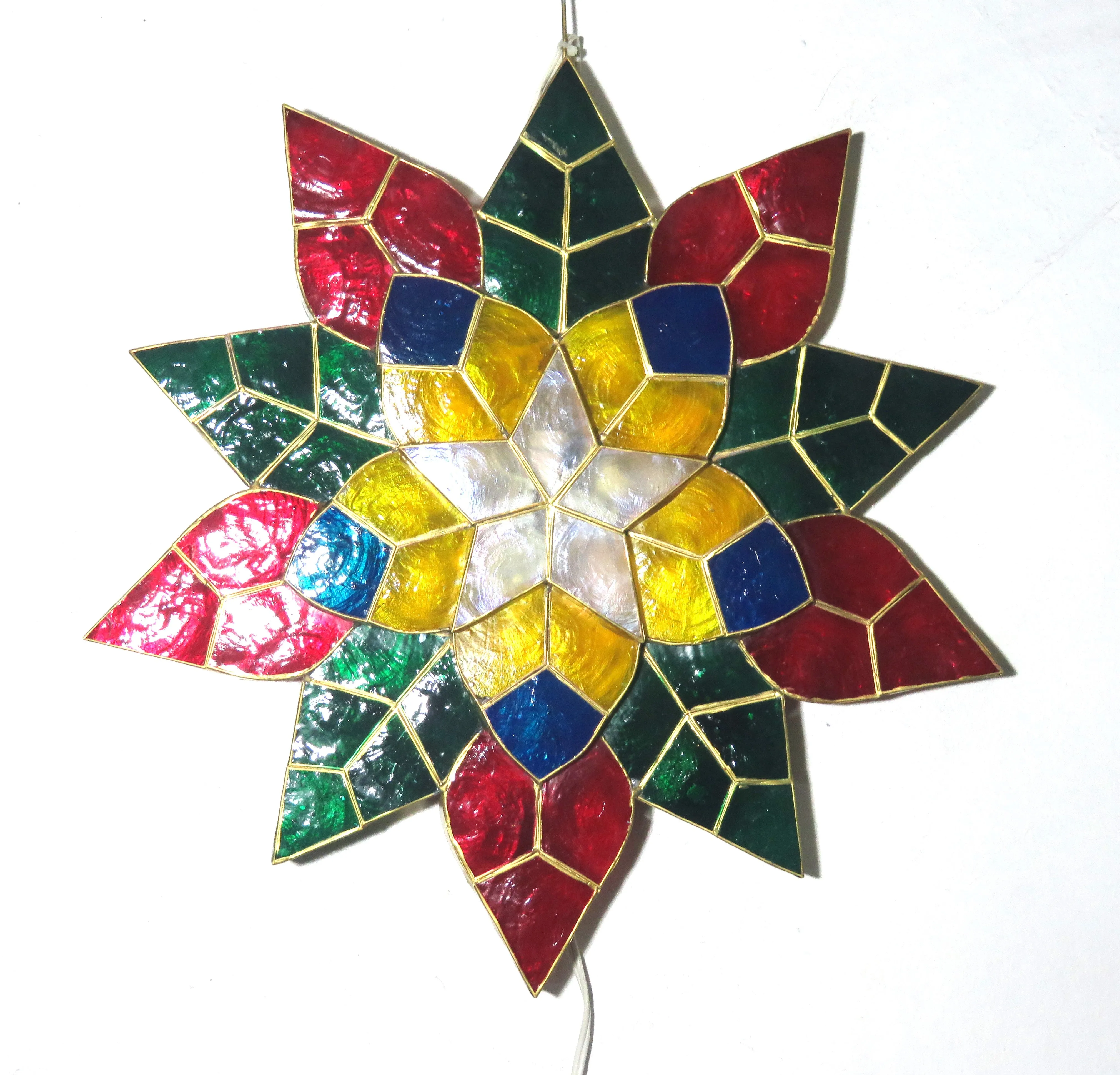 Gift Ko Sampaguita 18" Capiz Parol Filipino Christmas Lantern
