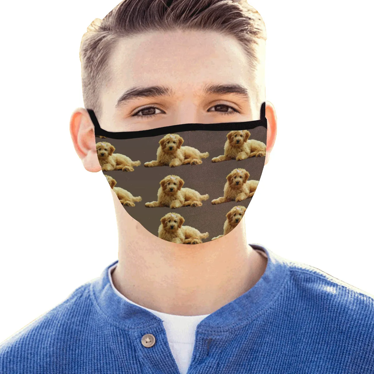 Goldendoodle Face Cover