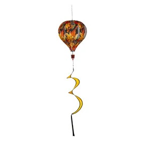 Grateful Thankful Blessed Leaves Burlap Balloon Spinner,45bb521
