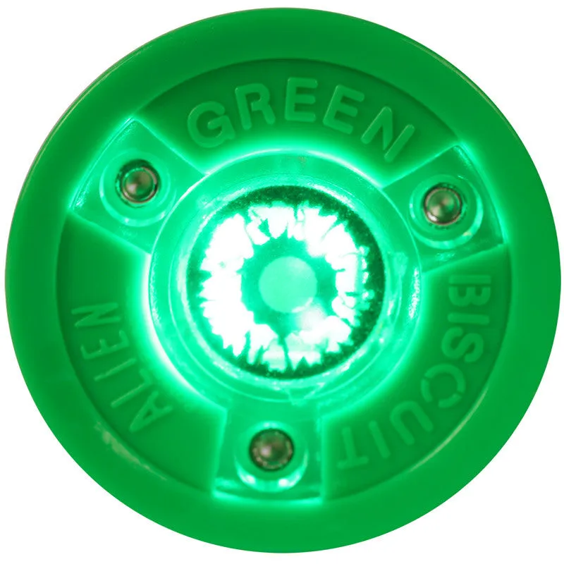 Green Biscuit Alien Training Puck