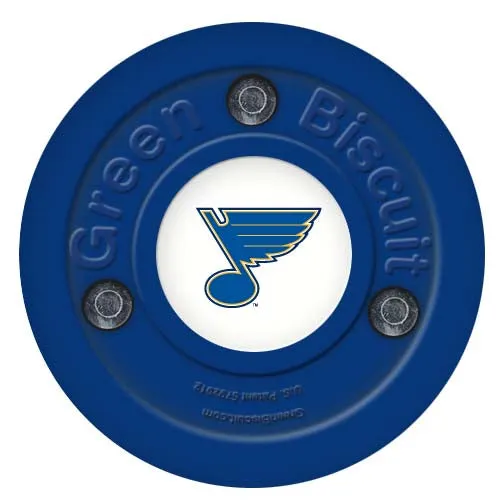 Green Biscuit NHL Team Hockey Puck