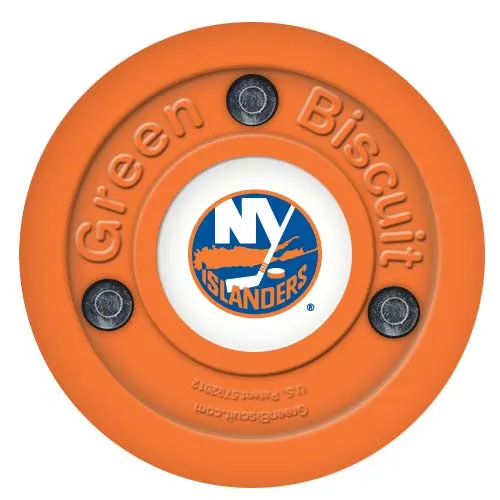Green Biscuit NHL Team Hockey Puck
