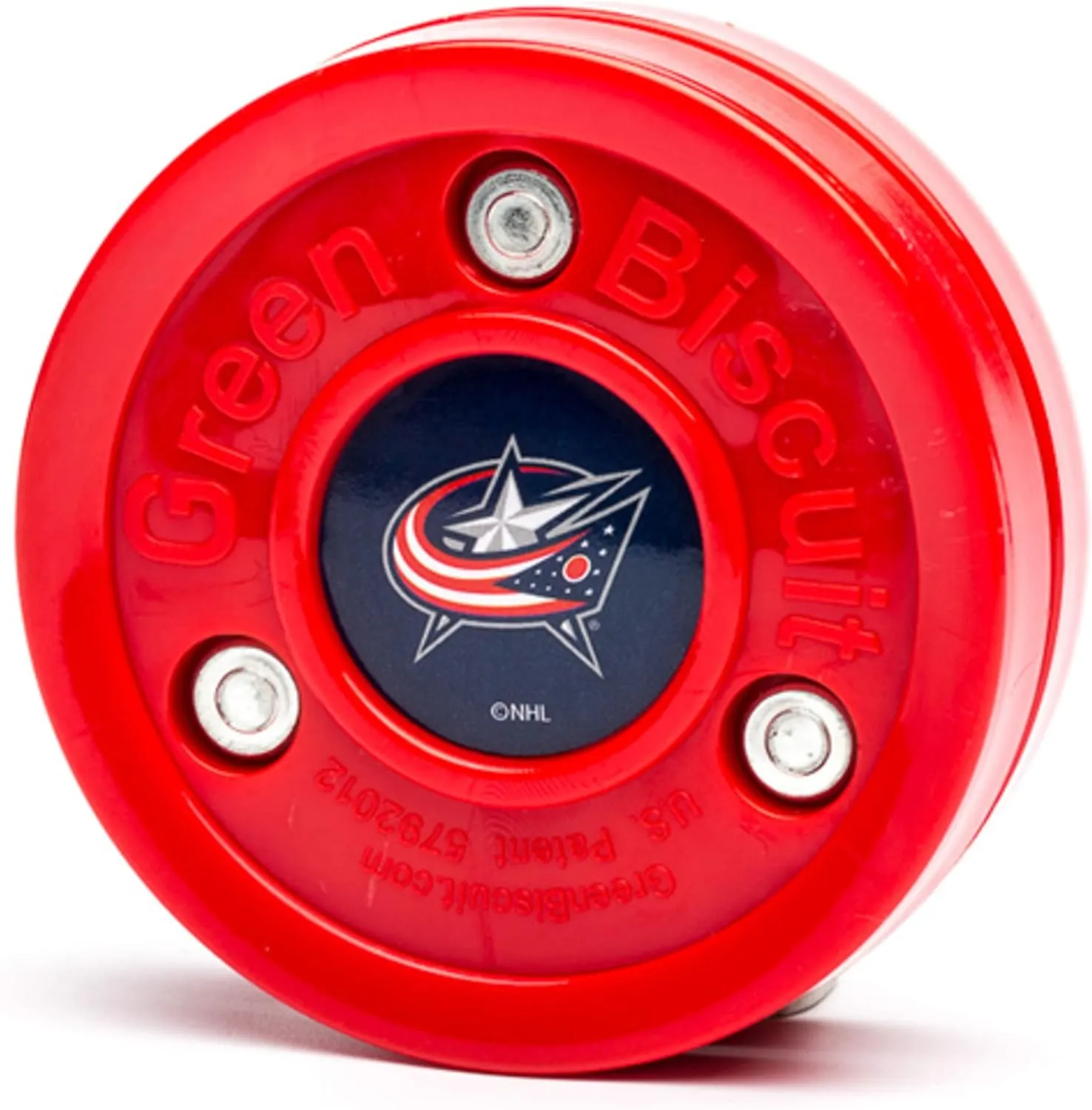Green Biscuit NHL Team Hockey Puck