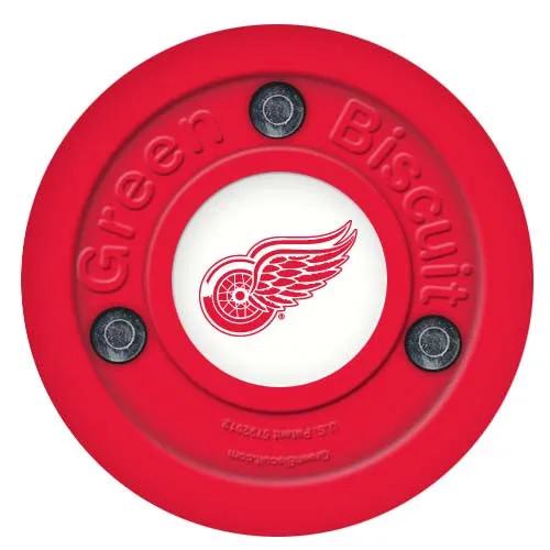Green Biscuit NHL Team Hockey Puck
