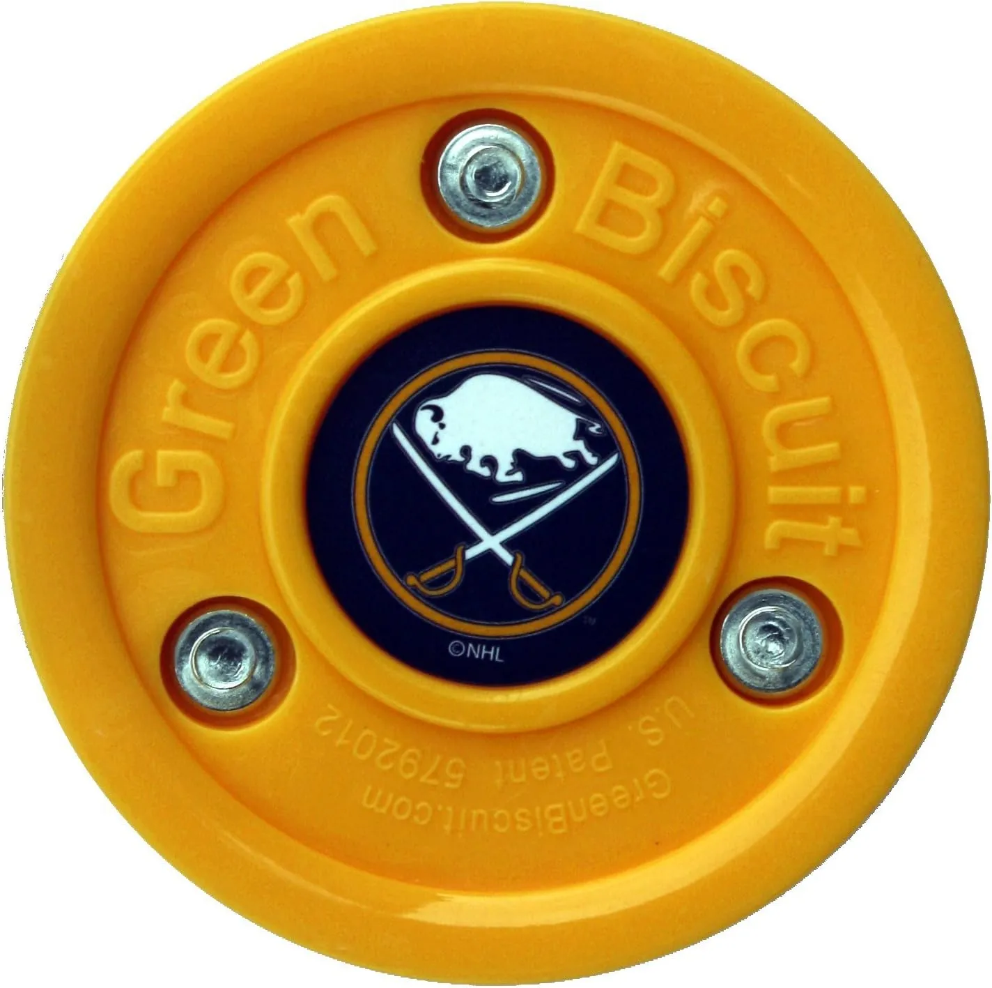 Green Biscuit NHL Team Hockey Puck
