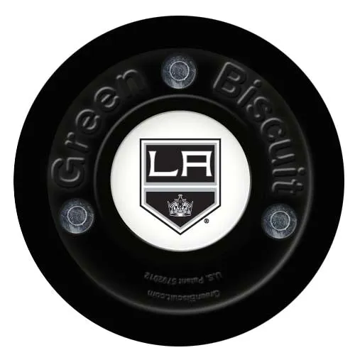 Green Biscuit NHL Team Hockey Puck