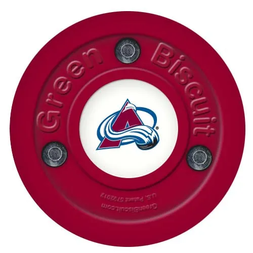 Green Biscuit NHL Team Hockey Puck
