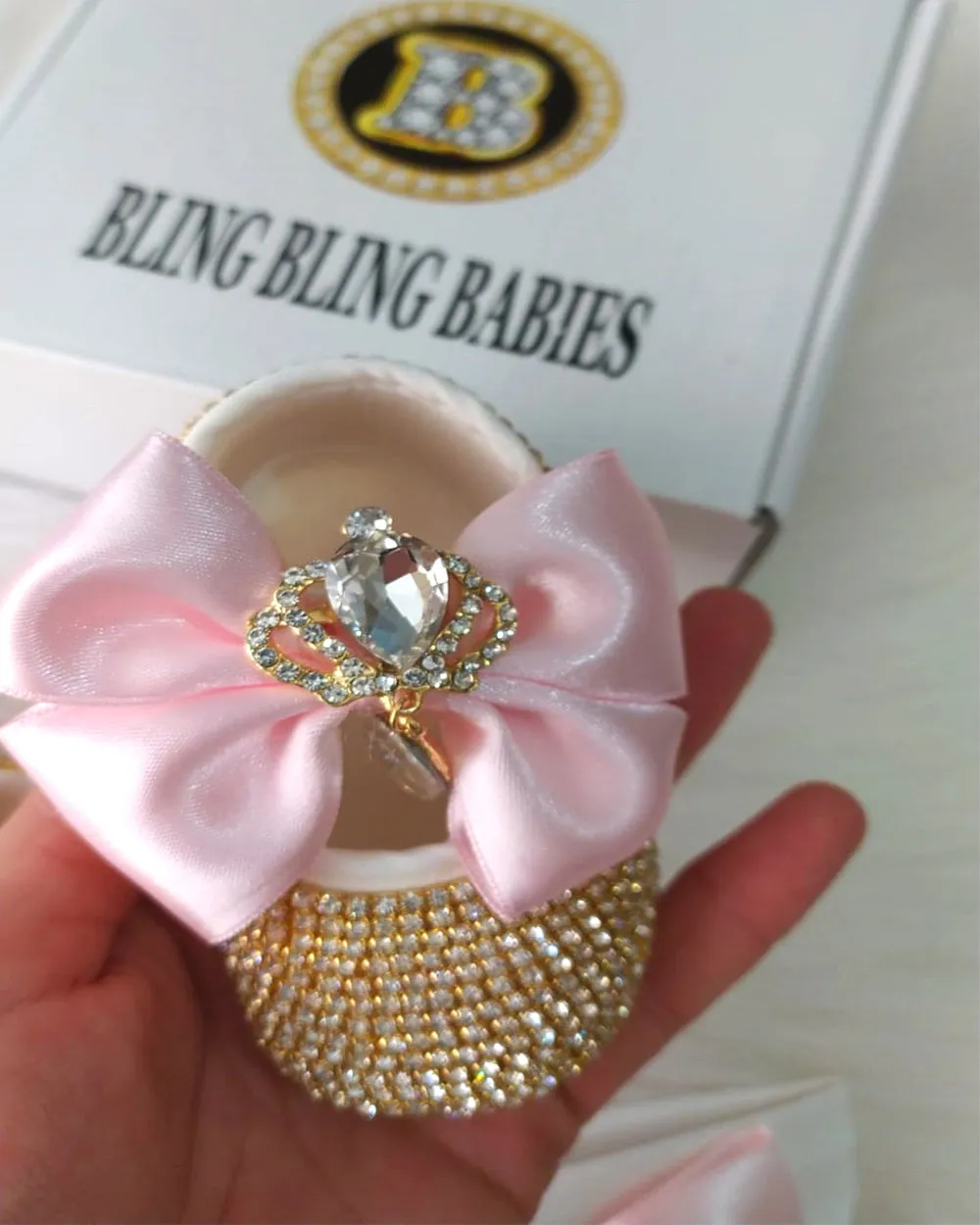 Handmade 2 Pieces Shoes and Headband Set