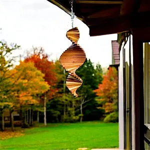 Handmade Cedar Wood Wind Spinner