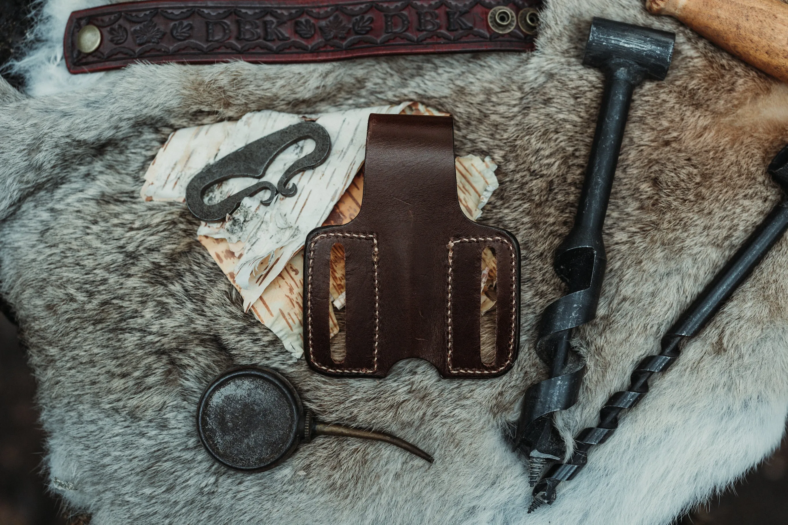 Handmade DBK Firesteel sheath