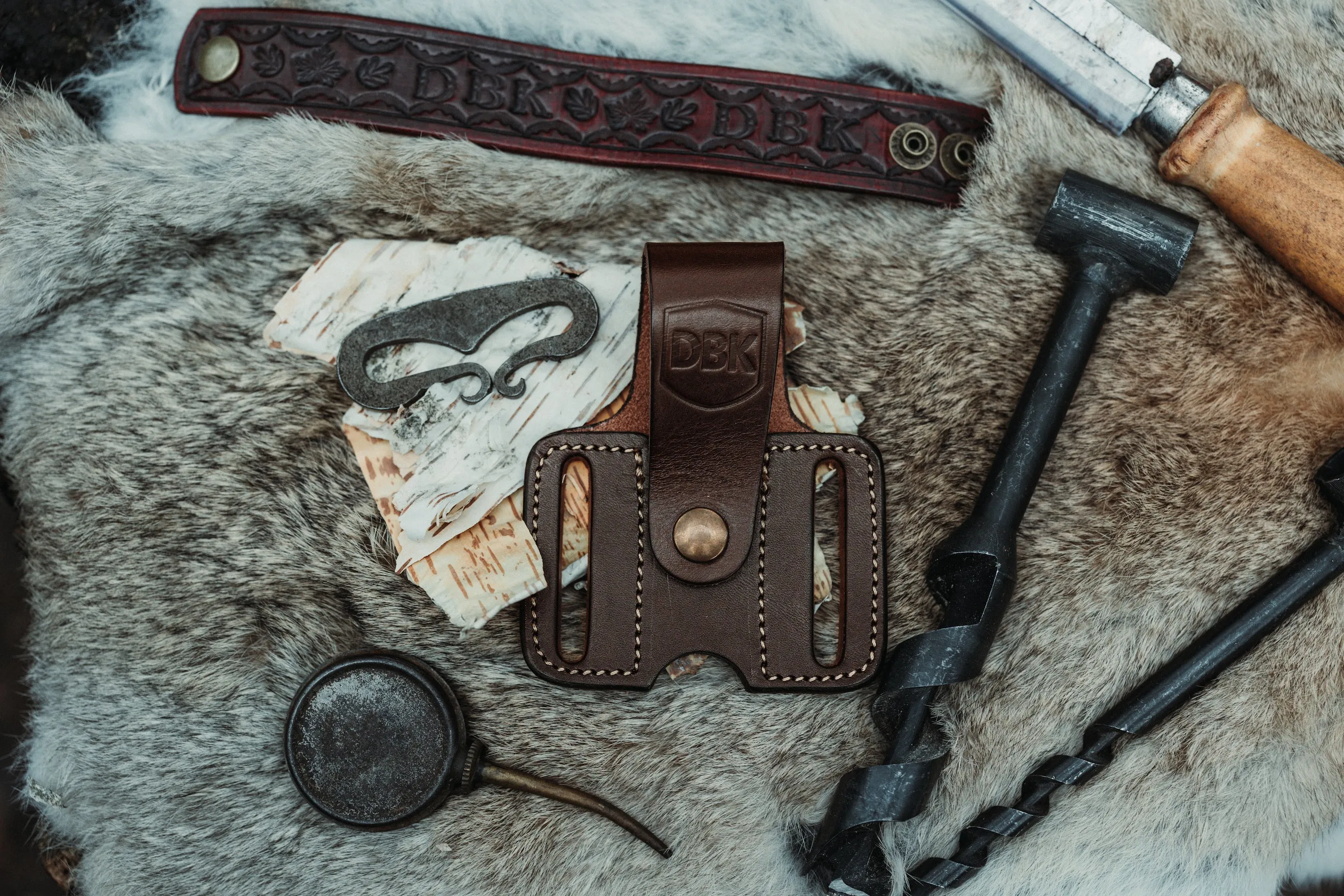 Handmade DBK Firesteel sheath
