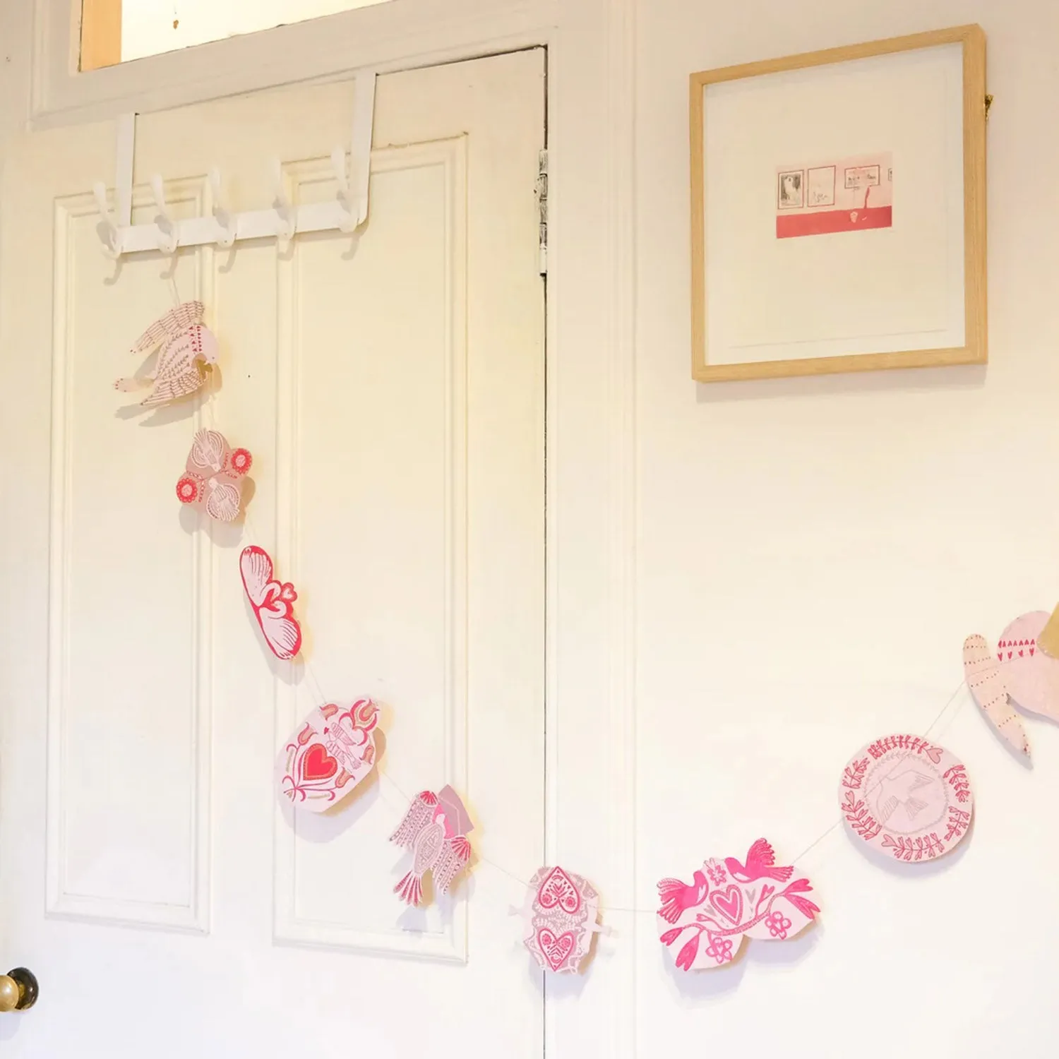 Handmade Garland -  Love Birds