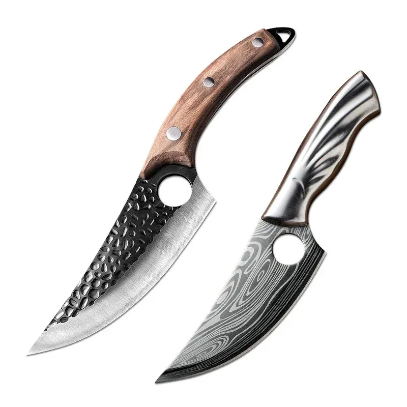 Handmade Kitchen Boning Knife Fishing Knife Serbian Cleaver Butcher Knives Forged in Fire Knives