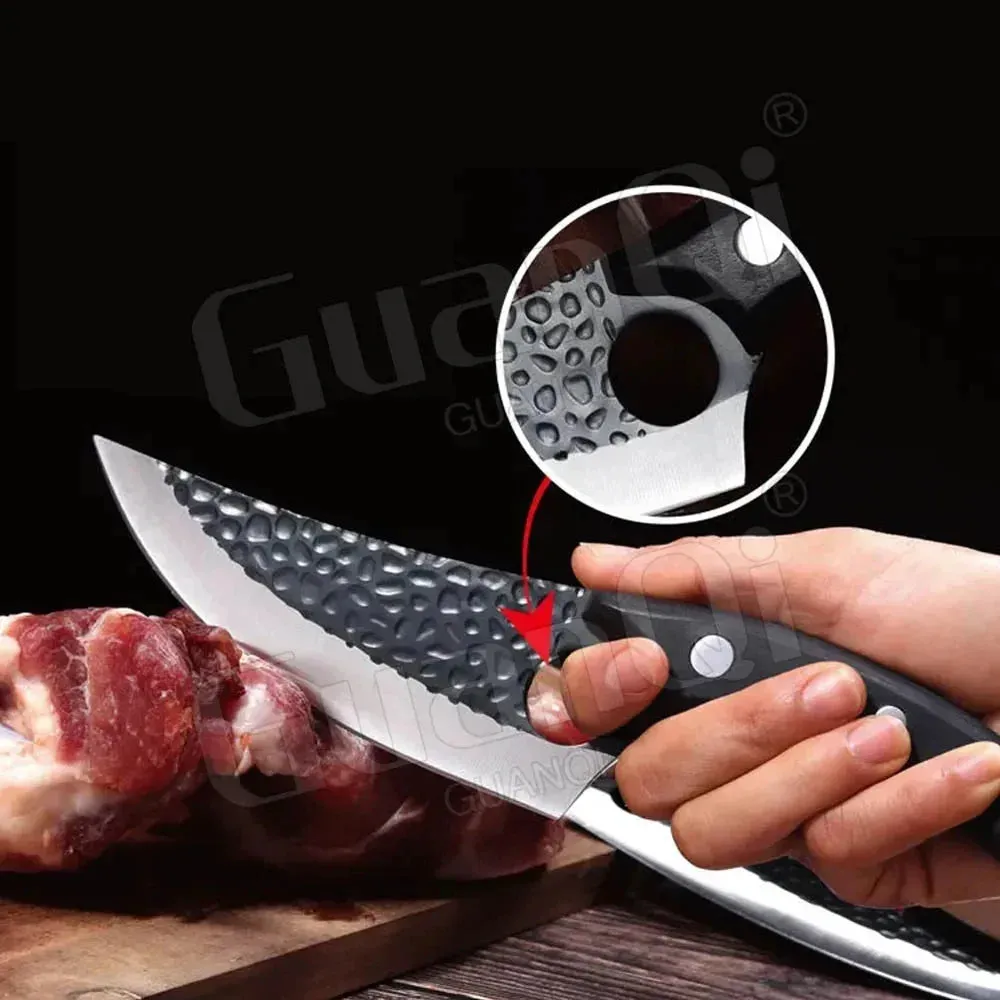 Handmade Kitchen Boning Knife Fishing Knife Serbian Cleaver Butcher Knives Forged in Fire Knives