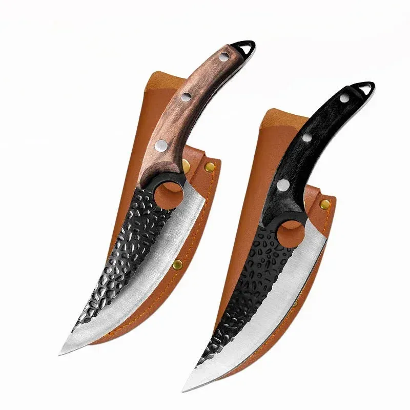 Handmade Kitchen Boning Knife Fishing Knife Serbian Cleaver Butcher Knives Forged in Fire Knives