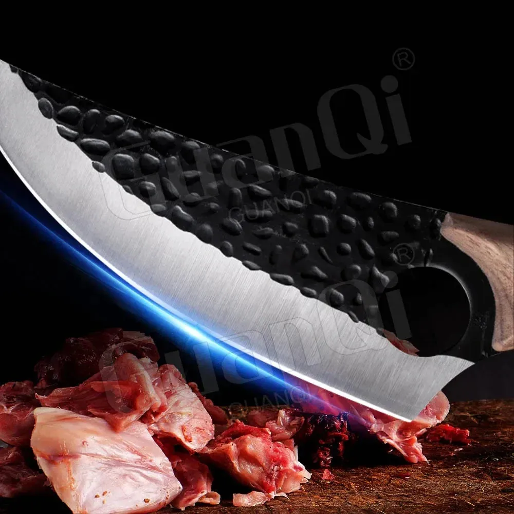 Handmade Kitchen Boning Knife Fishing Knife Serbian Cleaver Butcher Knives Forged in Fire Knives