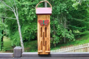 Handmade Wooden Butterfly House