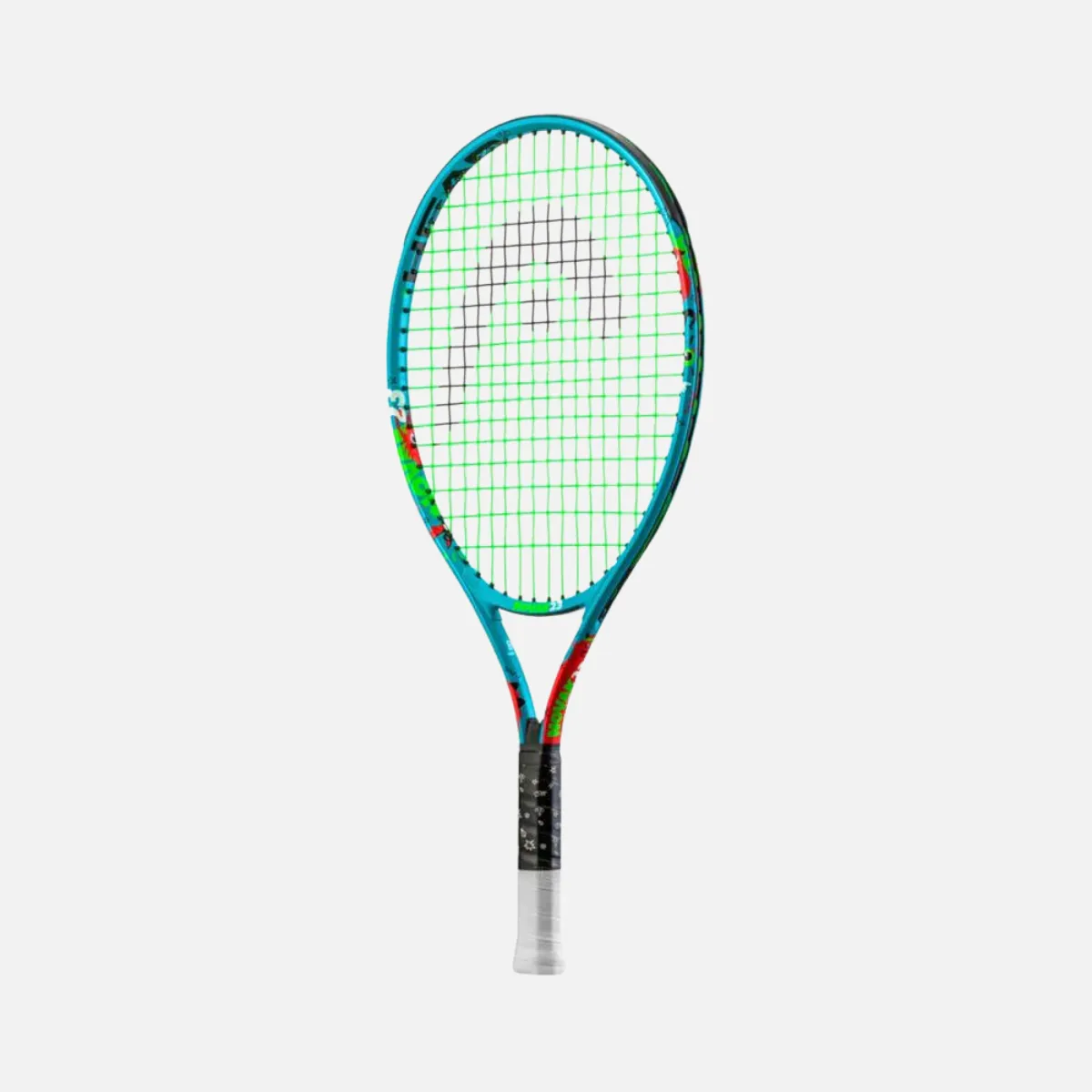 Head Novak 23 Tennis Racket Junior -Green/Orange