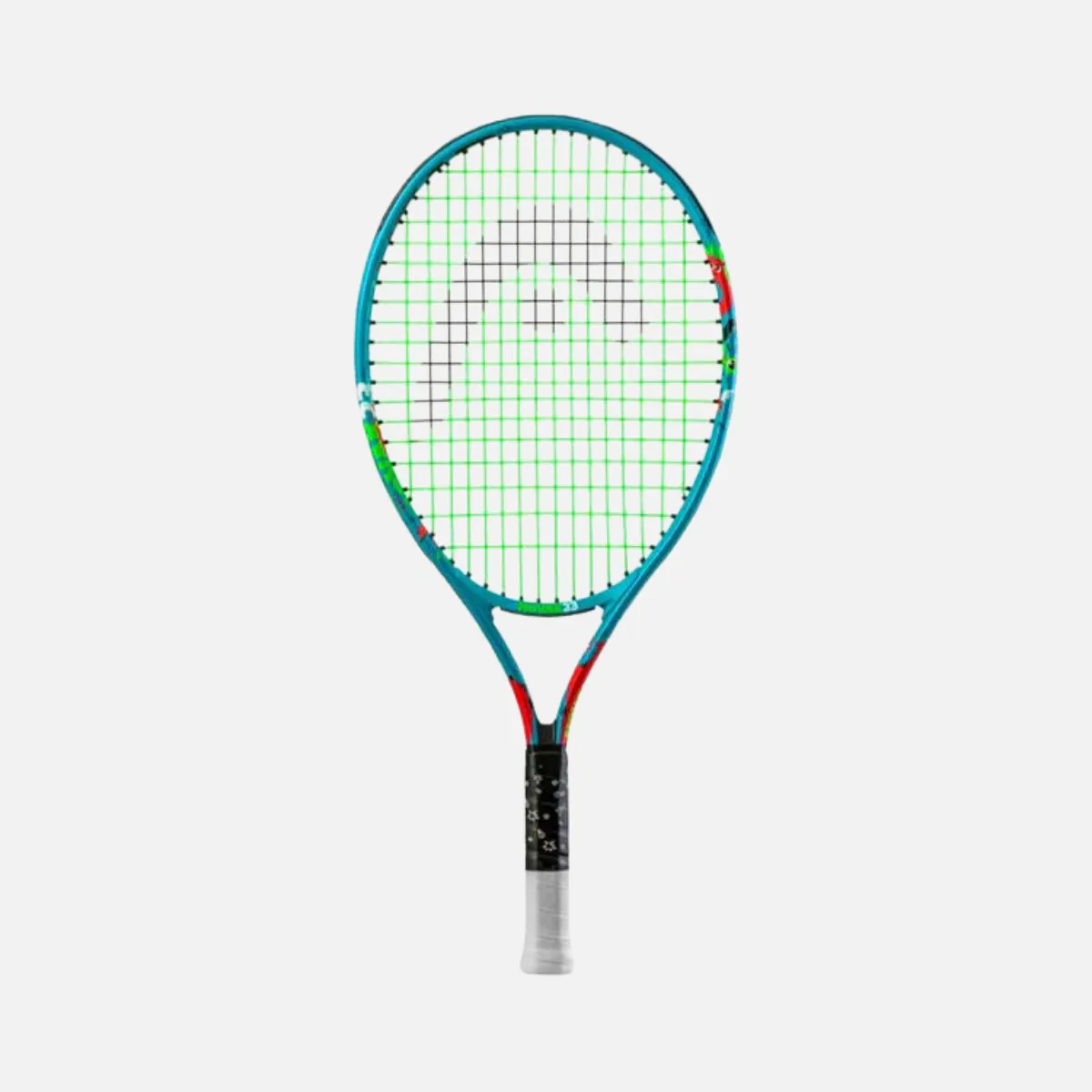 Head Novak 23 Tennis Racket Junior -Green/Orange