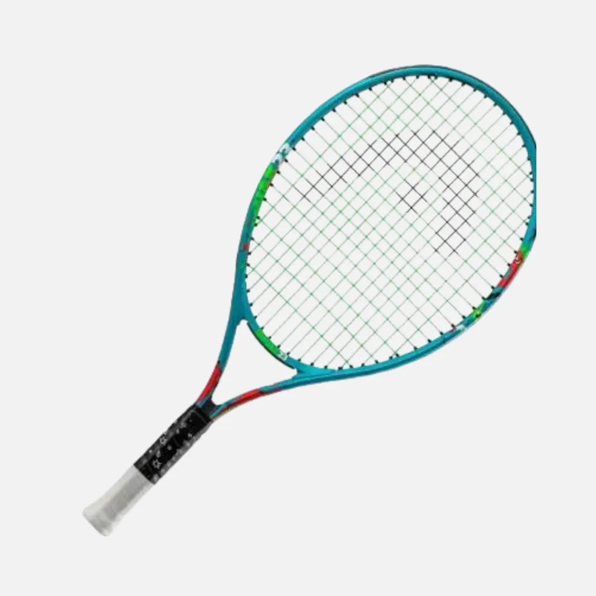 Head Novak 23 Tennis Racket Junior -Green/Orange