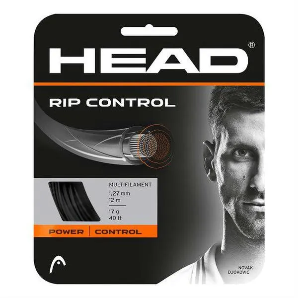 Head RIP Ccontrol 17 Tennis String in Black