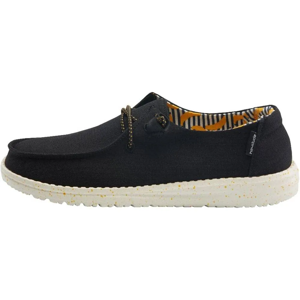 Hey Dude Women's Wendy Lace-Up Loafers Comfortable & Lightweight Ladies Shoes Multiple Sizes & Colors