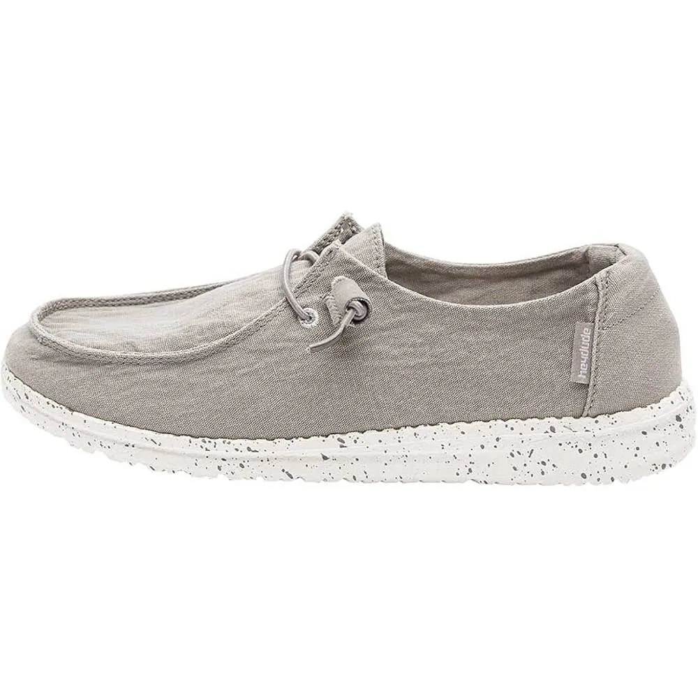 Hey Dude Women's Wendy Lace-Up Loafers Comfortable & Lightweight Ladies Shoes Multiple Sizes & Colors