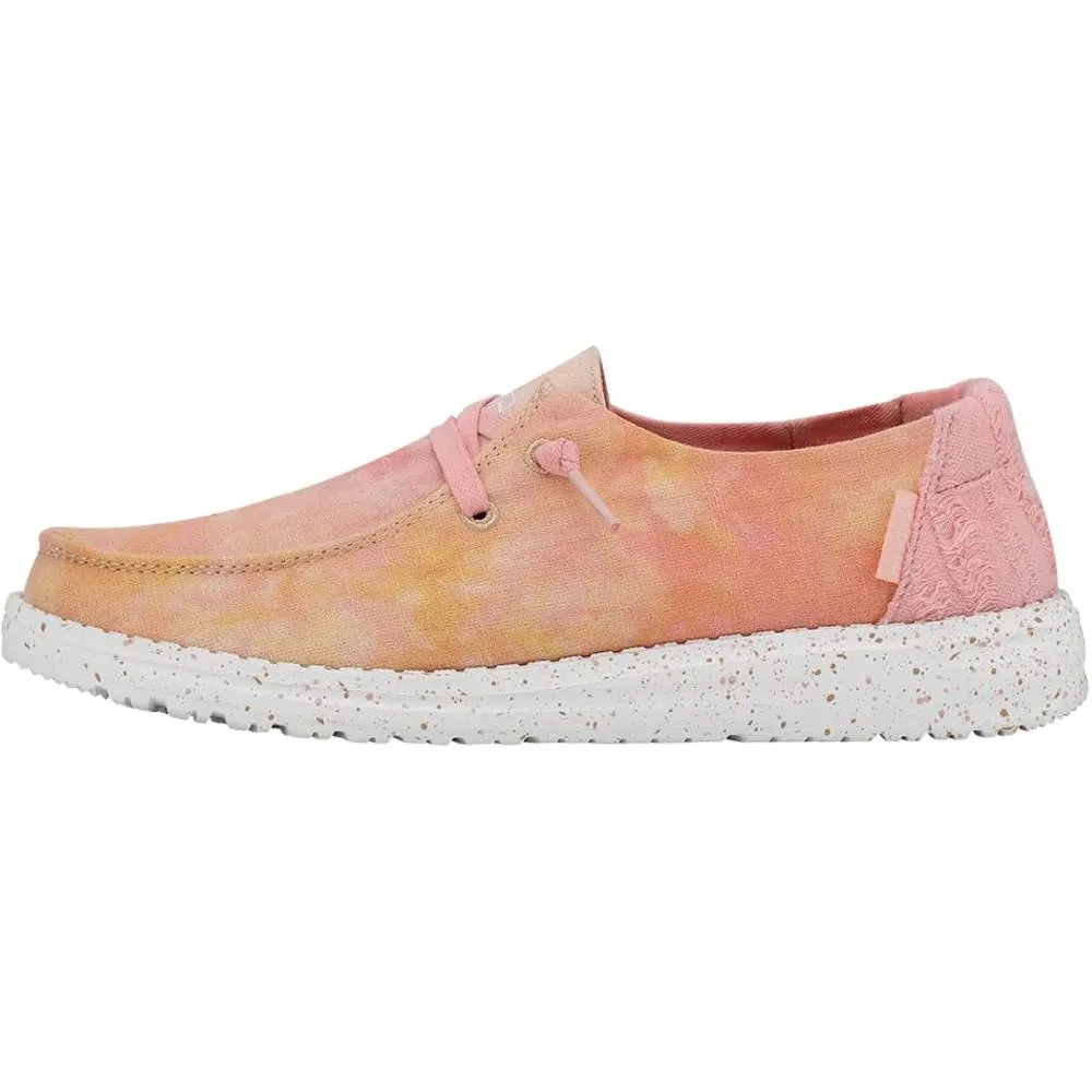 Hey Dude Women's Wendy Lace-Up Loafers Comfortable & Lightweight Ladies Shoes Multiple Sizes & Colors