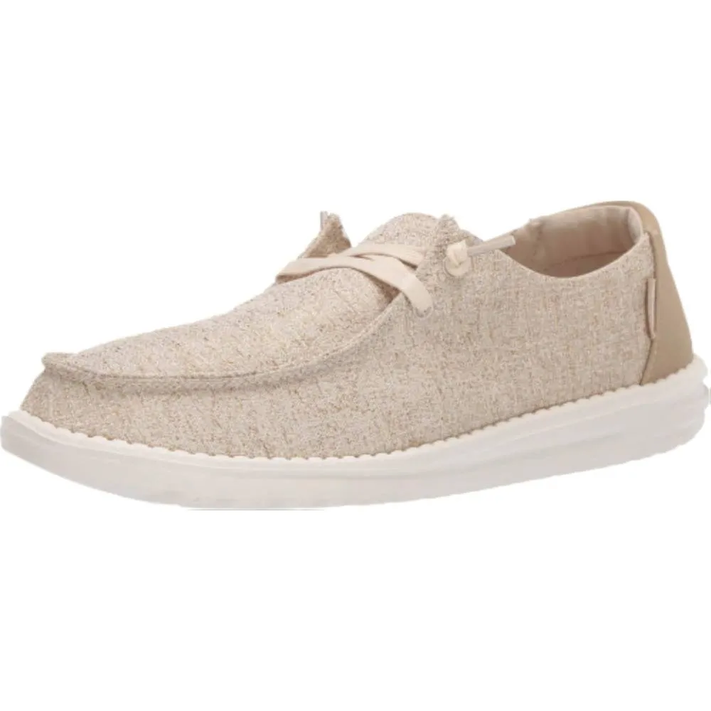 Hey Dude Women's Wendy Lace-Up Loafers Comfortable & Lightweight Ladies Shoes Multiple Sizes & Colors