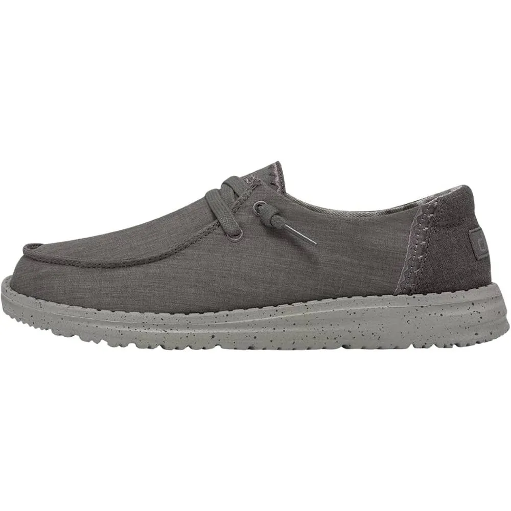 Hey Dude Women's Wendy Lace-Up Loafers Comfortable & Lightweight Ladies Shoes Multiple Sizes & Colors