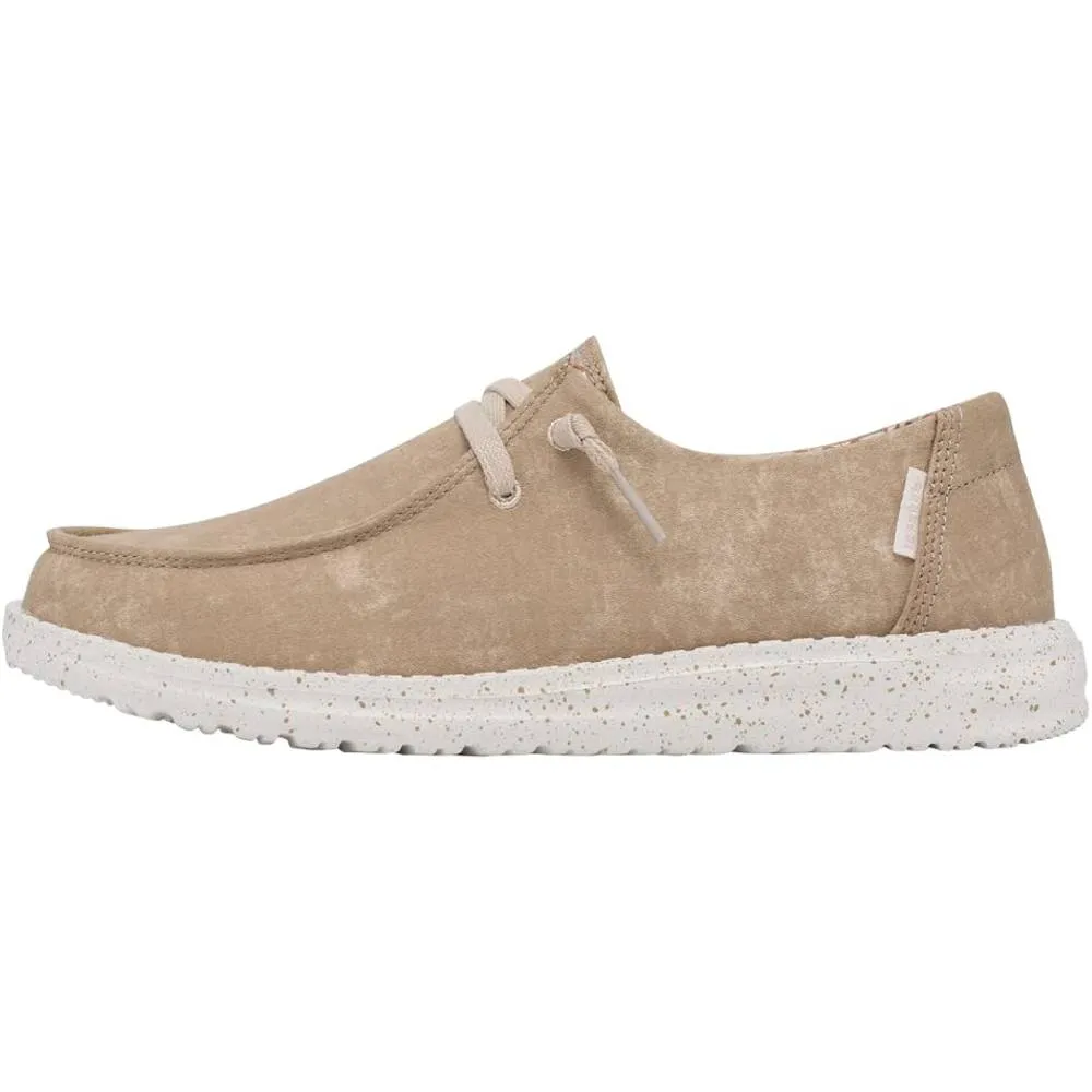 Hey Dude Women's Wendy Lace-Up Loafers Comfortable & Lightweight Ladies Shoes Multiple Sizes & Colors