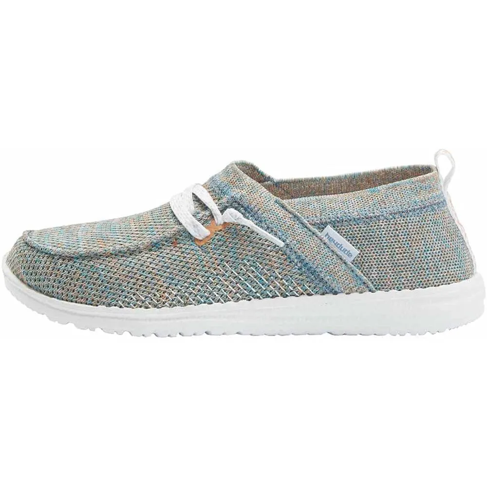 Hey Dude Women's Wendy Lace-Up Loafers Comfortable & Lightweight Ladies Shoes Multiple Sizes & Colors
