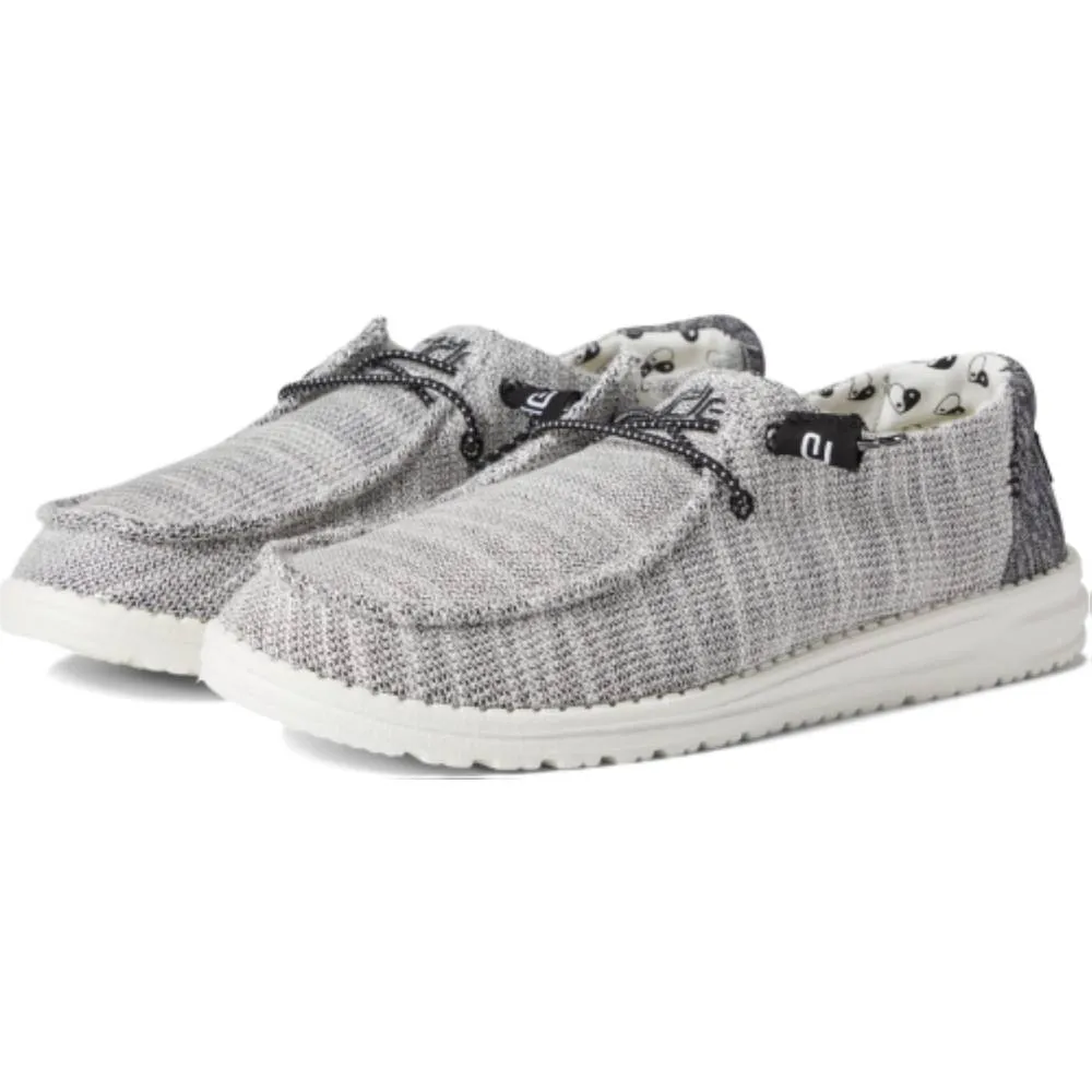Hey Dude Women's Wendy Lace-Up Loafers Comfortable & Lightweight Ladies Shoes Multiple Sizes & Colors