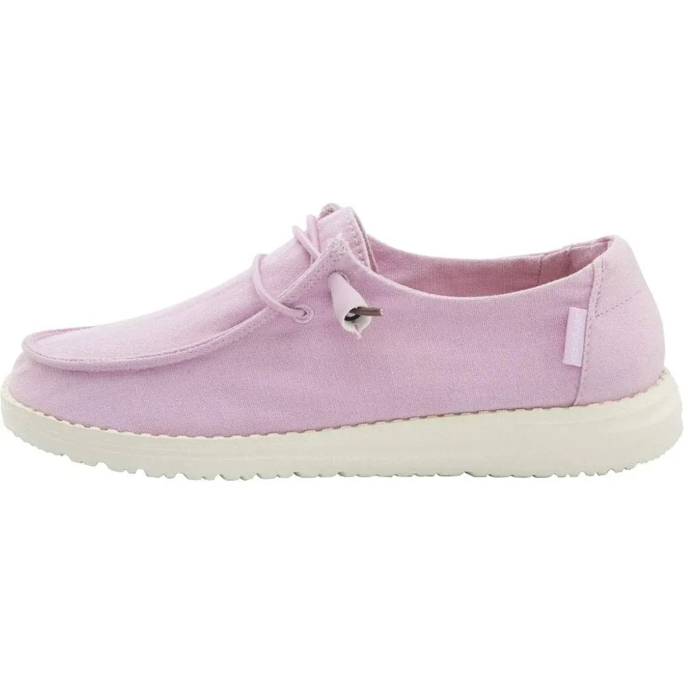 Hey Dude Women's Wendy Lace-Up Loafers Comfortable & Lightweight Ladies Shoes Multiple Sizes & Colors