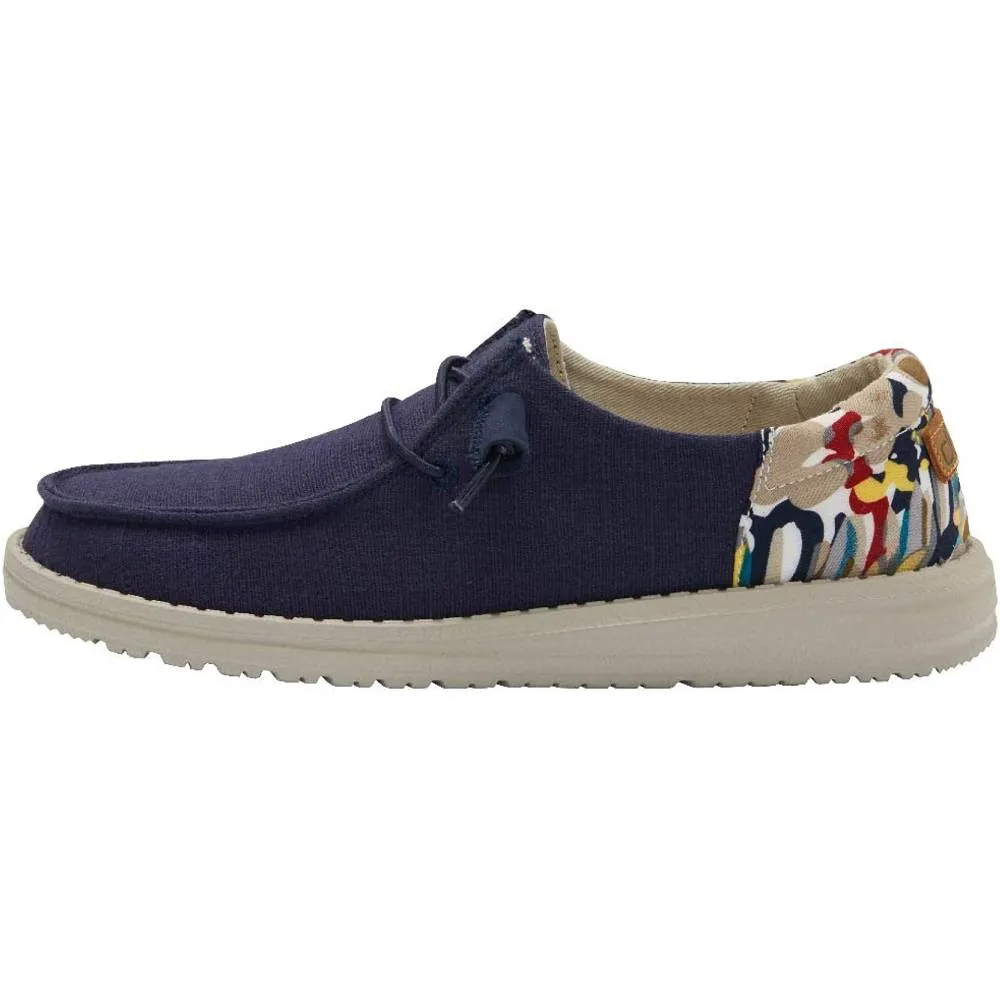 Hey Dude Women's Wendy Lace-Up Loafers Comfortable & Lightweight Ladies Shoes Multiple Sizes & Colors
