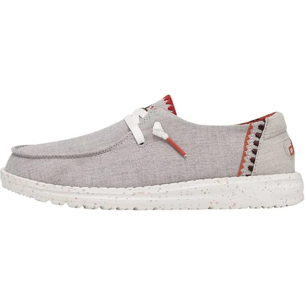 Hey Dude Women's Wendy Lace-Up Loafers Comfortable & Lightweight Ladies Shoes Multiple Sizes & Colors