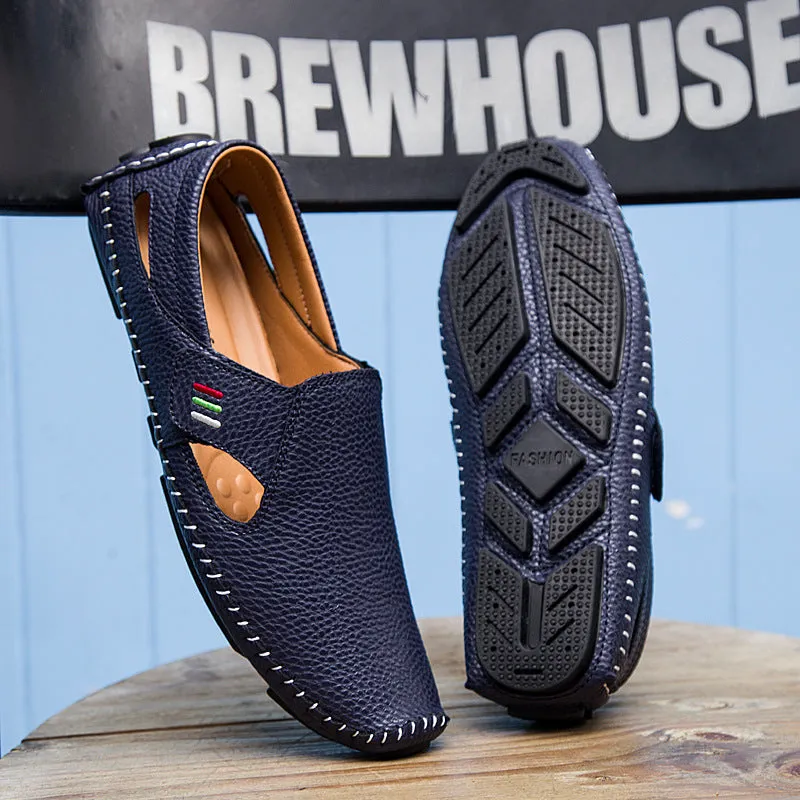 Hollow Breathable Cross-border Peas Shoes Men's Shoes
