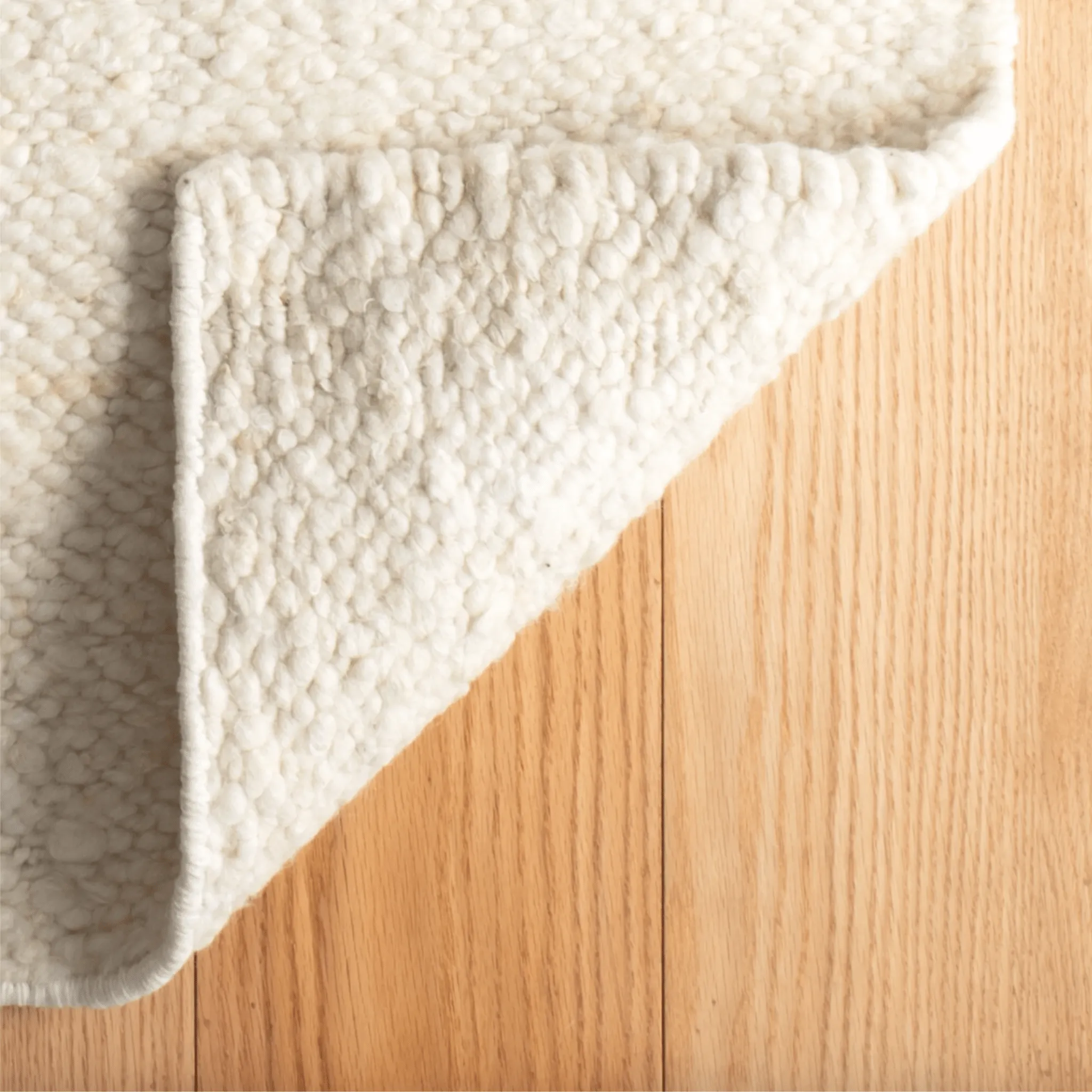 Holmstead Ivory Handwoven Wool Rug