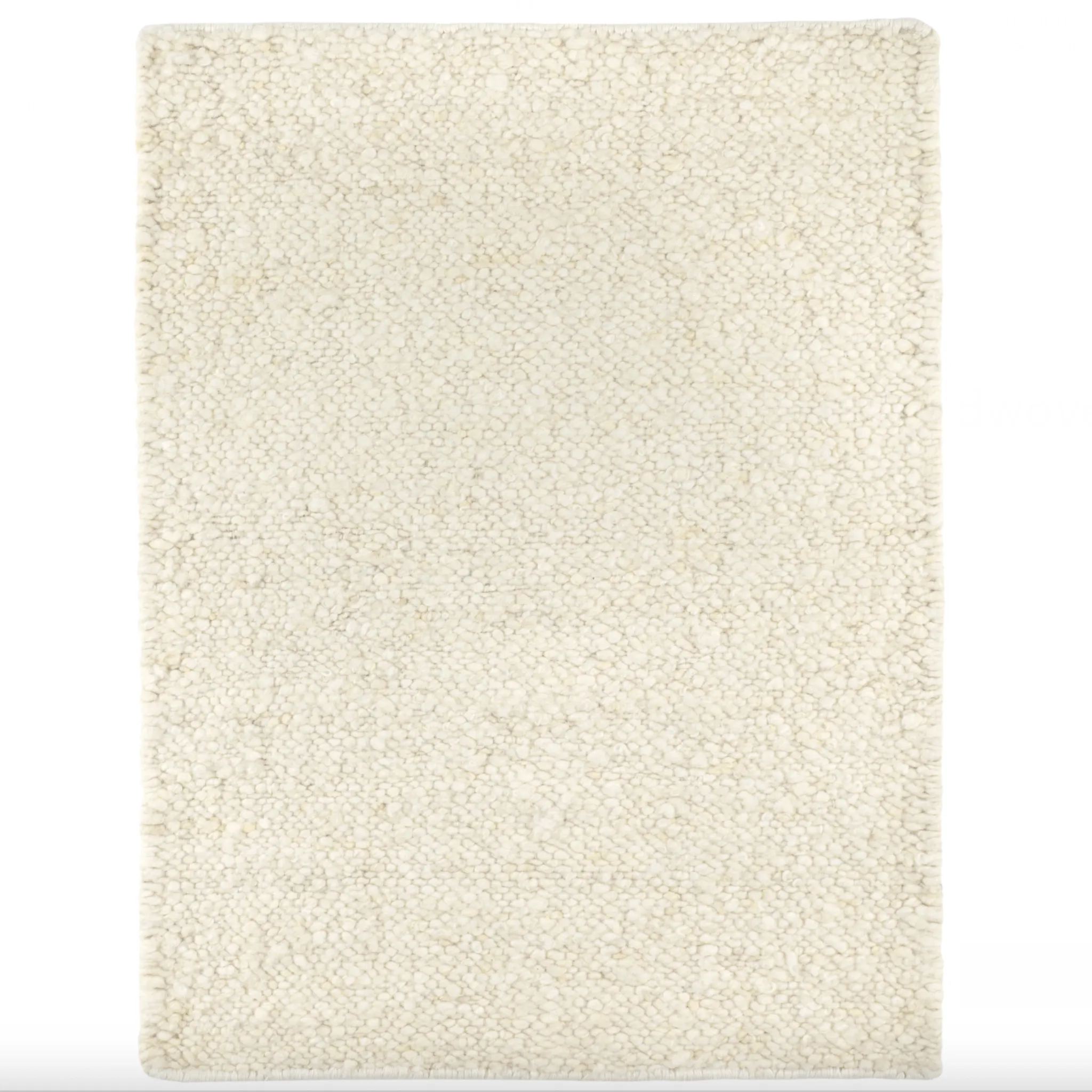 Holmstead Ivory Handwoven Wool Rug