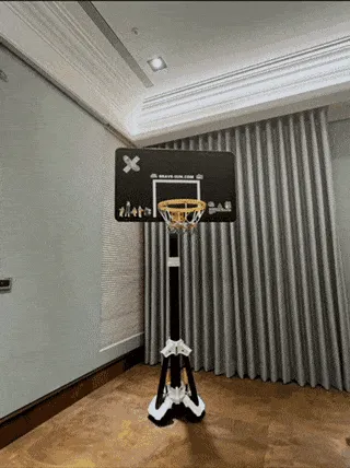 Home Basketball System 1.0 (mini hoop 4 balls)