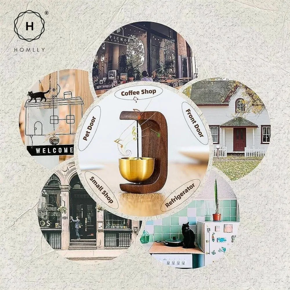 Homlly Shopkeeper's Door Opener Bell Chime