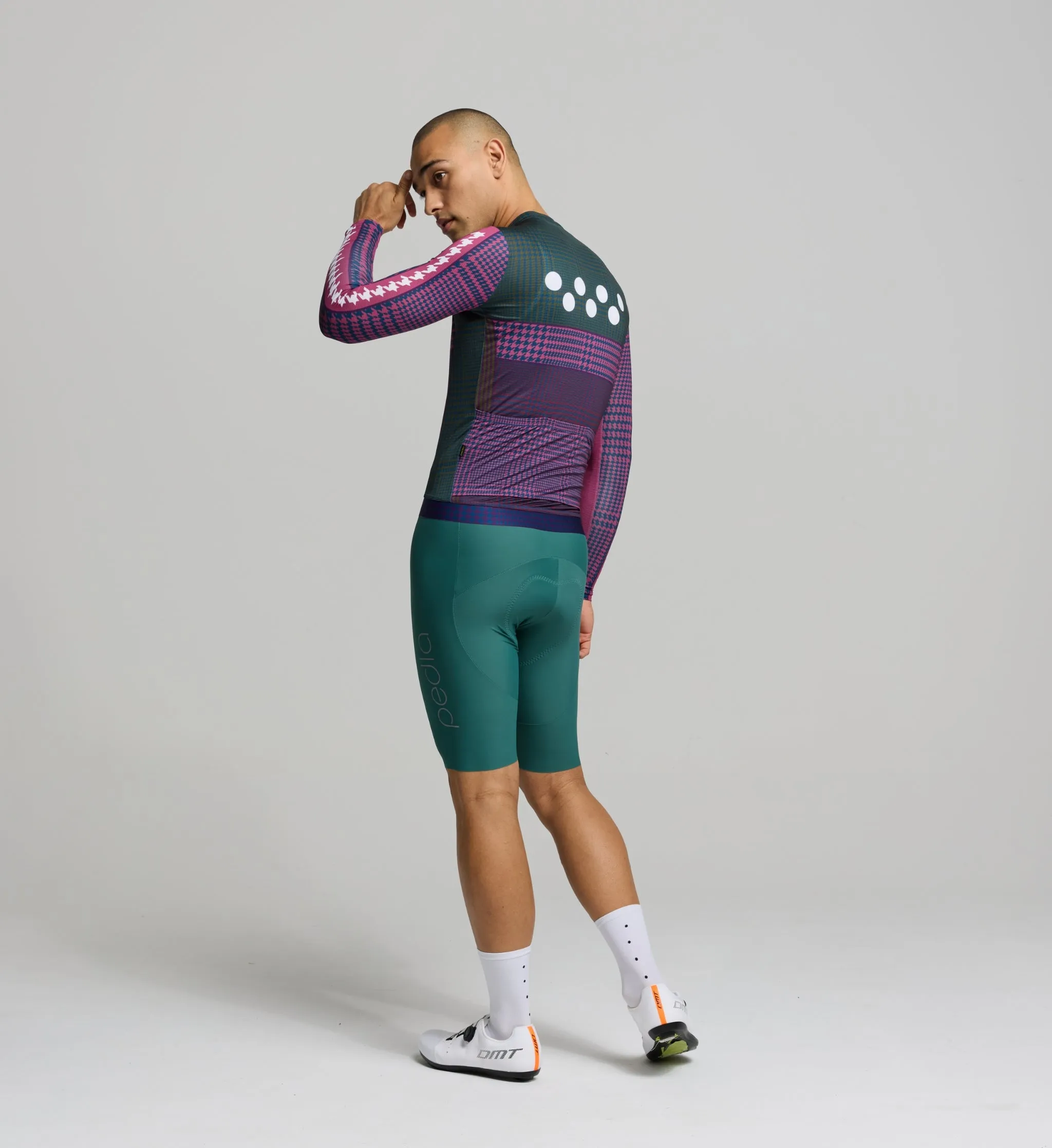 HoundsKNIT / Men's Training LS Jersey - Dusty Purple
