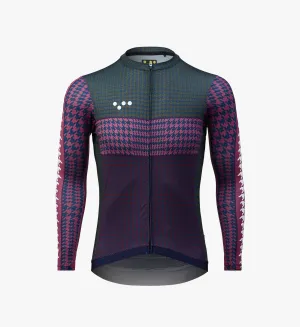 HoundsKNIT / Men's Training LS Jersey - Dusty Purple