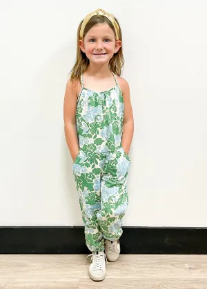 IMOGA Girls Zoey Gauze Jumpsuit-  Riviera