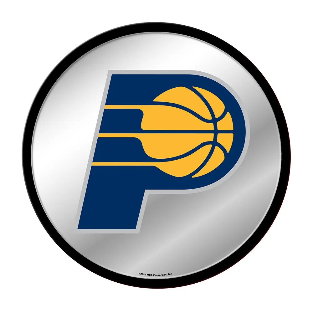 Indiana Pacers: Modern Disc Mirrored Wall Sign