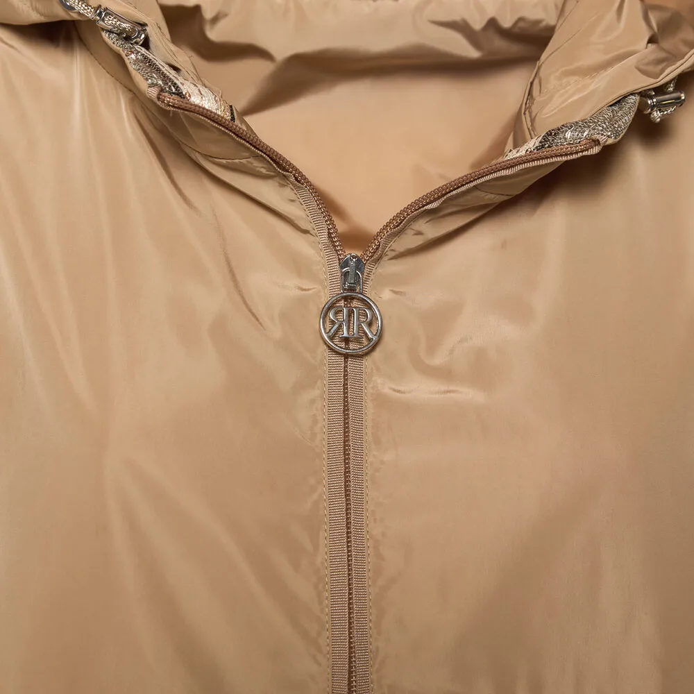 Italian Striped Jacket in Beige