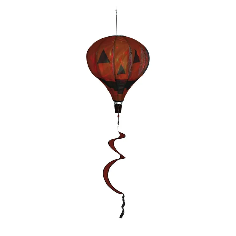 Jack-O-Lantern Solar Balloon Spinner,45b329sl