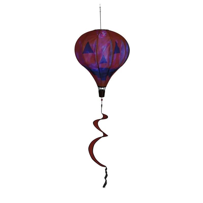Jack-O-Lantern Solar Balloon Spinner,45b329sl